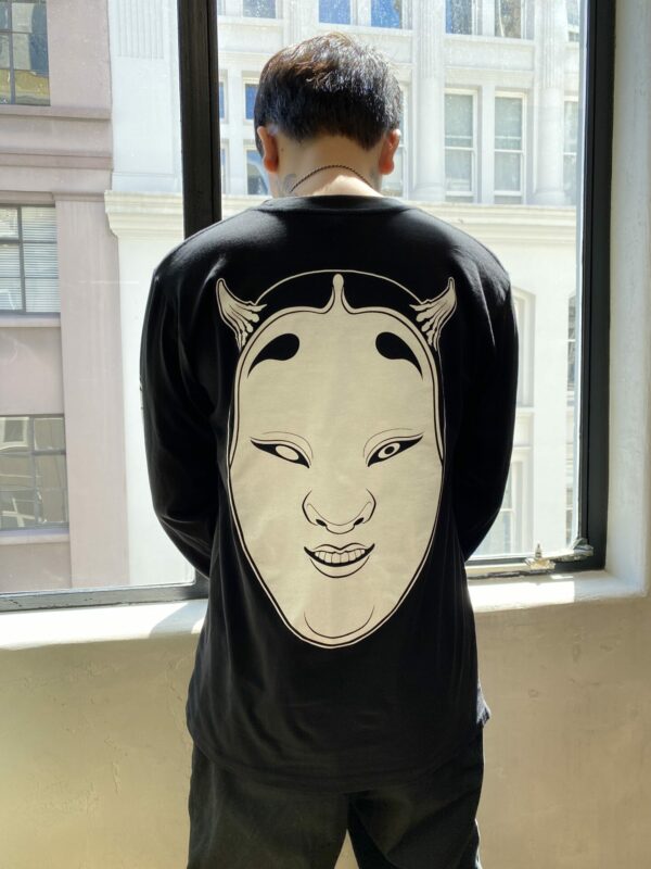 Noh Mask - Black