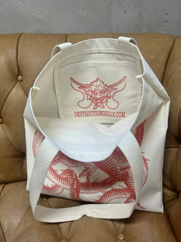 Ryun Dragon Tote in natural - Image 3